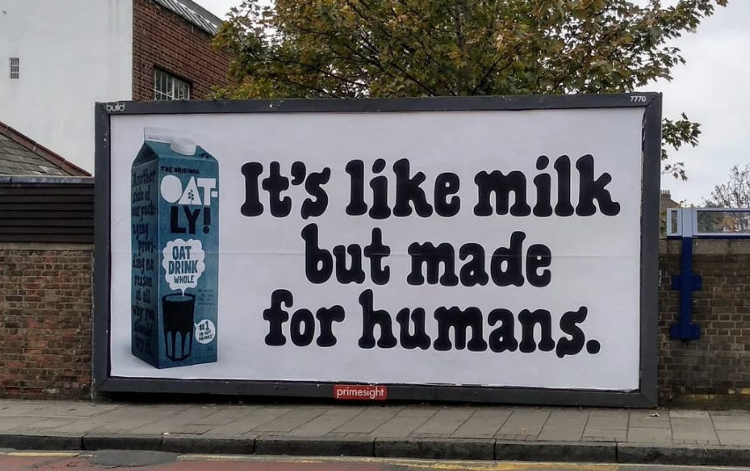 Why Gen Z Doesn’t Buy Products, They Buy Belonging 2 Oatly Billboard